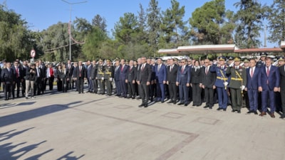 KKTC'nin 42. kuruluş yıl dönümü törenlerle kutlandı