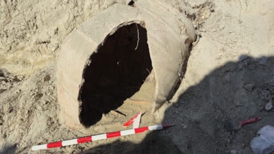 Denizli’de su borusu döşenirken insan kemikleri bulundu