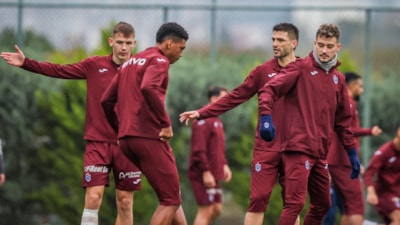 Trabzonspor, Başakşehir maçı öncesi taktik çalıştı