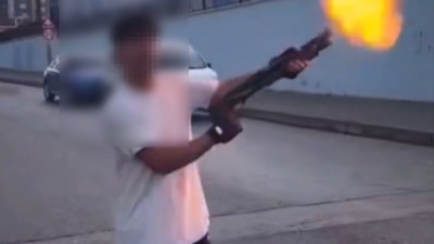 Gaziantep'te şok görüntüler: 3 şahıs pompalı tüfekle rastgele ateş açtı