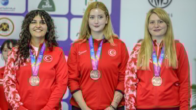 Milli atıcılar, Dünya Havalı ve Ateşli Silahlar Şampiyonası'nda 3 madalya aldı