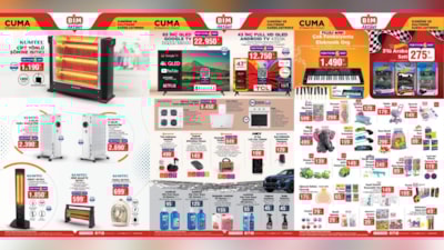 BİM’e ısıtıcı çeşitleri geliyor! BİM 21 Kasım Aktüel Katalog