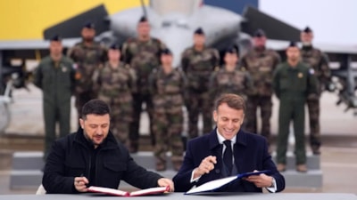 Ukrayna ile Fransa arasında Rafale Savaş Uçağı anlaşması imzalandı