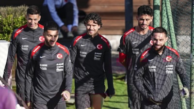 A Milli Futbol Takımı, İspanya maçı hazırlıklarını tamamladı