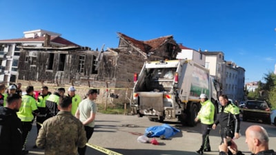 Sinop'ta belediyenin çöp kamyonu tarafından ezilen kadın hayatını kaybetti