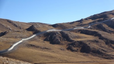 Türkiye'nin İran sınırındaki güvenlik duvarında sona doğru