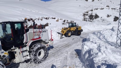 Şırnak'ta kar mesaisi kasımda başladı