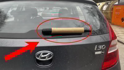 Sürücüler kışın araba camına karton koyuyor: İşte sebebi