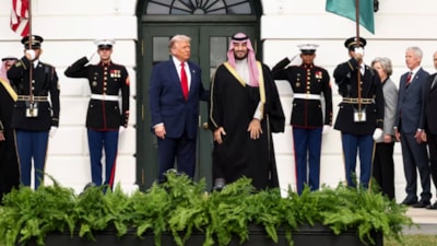 Donald Trump'tan Prens Selman'a görkemli karşılama