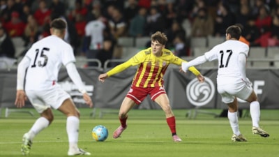 Filistin Milli Futbol Takımı, Katalonya bölgesel takımı ile karşılaştı