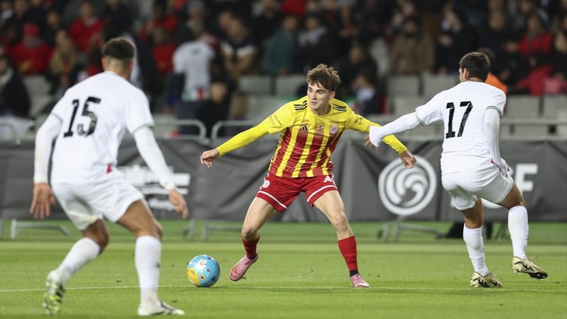 Filistin Milli Futbol Takımı, Katalonya bölgesel takımı ile karşılaştı