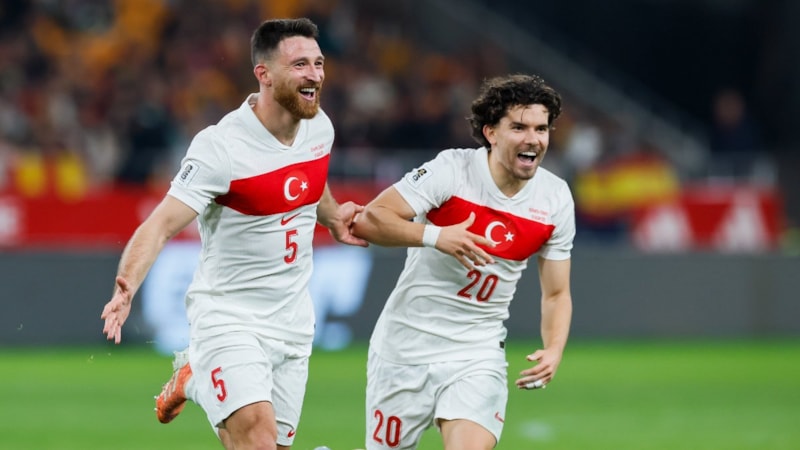 Salih Özcan’ın milli takımdaki ilk gol sevinci!