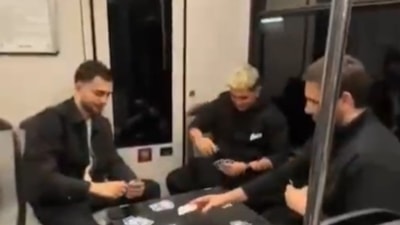 Bursa'da metroda ilginç anlar