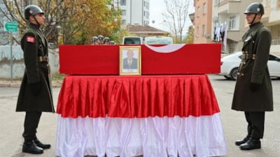 Kore gazisi Kamil Kaya, Elazığ'da düzenlenen törenle son yolculuğuna uğurlandı