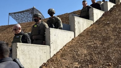 Netanyahu, Suriye'de işgal ettikleri tampon bölgeye gitti