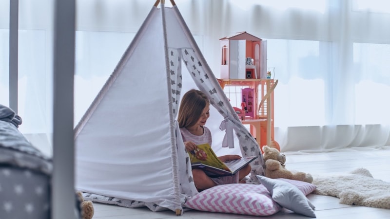 Çadır kuran çocuklar daha güçlü büyüyor