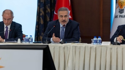 Hakan Fidan, AK Parti Marmara Bölgesi milletvekilleriyle bir araya geldi