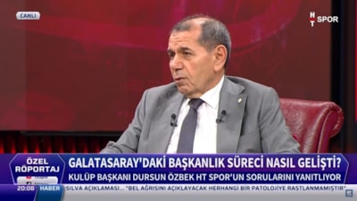 Dursun Özbek'ten canlı yayında tepki: Daniskasını yapıyorsun