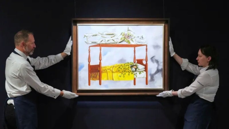 Frida Kahlo'nun tablosu 54,66 milyon dolara alıcı buldu: Rekor kırdı