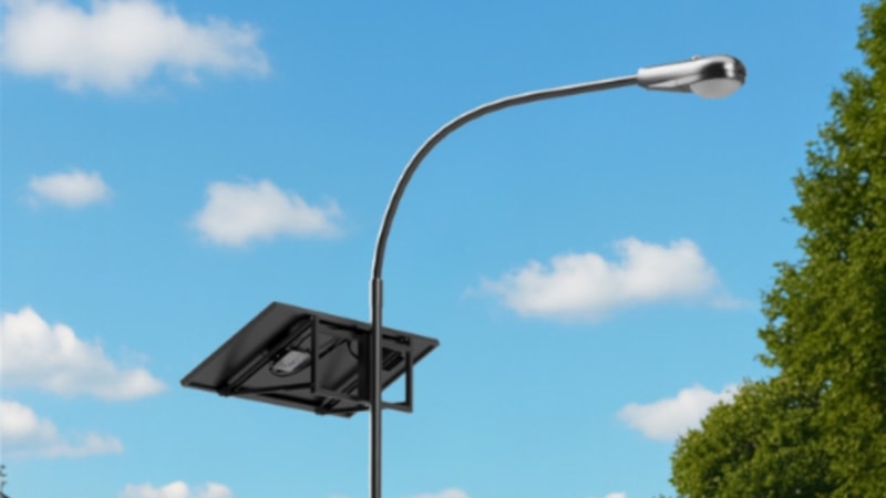 Sokak lambaları güneş enerjisinden elektrik üretecek