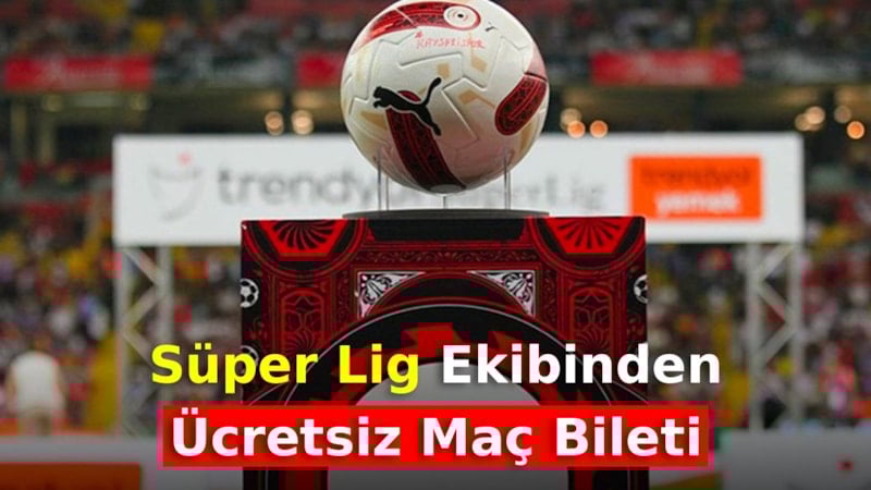 Süper Lig ekibinden taraftara müjde: Biletler ücretsiz verilecek
