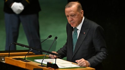 Cumhurbaşkanı Erdoğan'ın BM'deki tarihi konuşması, G20 Zirvesi kitapçığında