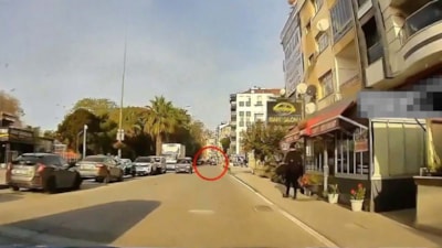 Sinop'ta drift atan sürücüye 46 bin 392 TL para cezası verildi