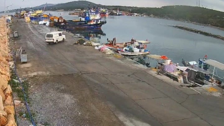 Aydın'da direksiyon hakimiyetini kaybetti: Araç denize uçtu