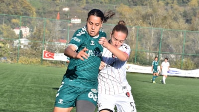 Giresun Sanayispor'a Ünye Kadın SK karşısında tek gol yetti