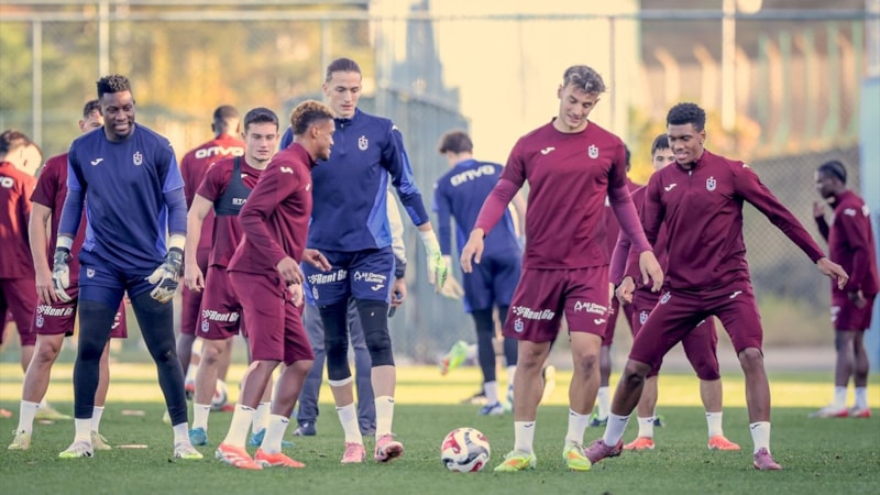 Trabzonspor'un Başakşehir maçı kamp kadrosu belli oldu