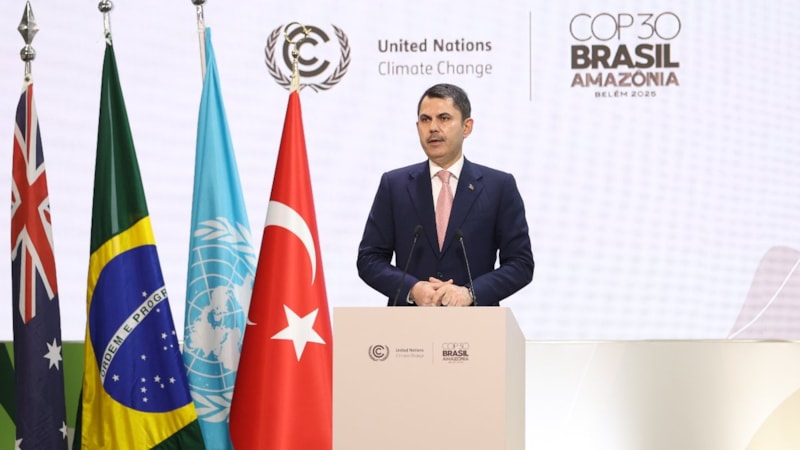 Murat Kurum: Türkiye iklim değişikliğiyle mücadelede yol gösteren bir aktör olmuştur