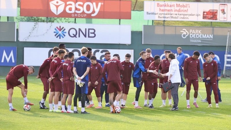 Trabzonspor, Konyaspor maçı hazırlıklarını sürdürdü