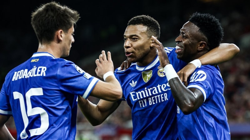 Şampiyonlar Ligi'nde sonuçlar: Real Madrid, Mbappe'nin 4 golüyle kazandı