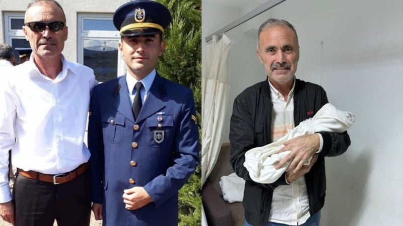 Gürcistan'da düşen uçakta şehit olan Astsubay Emre Altok'un kızı dünyaya geldi