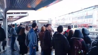 İstanbul'da metrobüs arızası nedeniyle yoğunluk oluştu