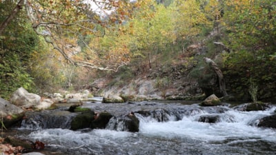 Karanlıkdere Kanyonu’nda sonbaharın son renkleri
