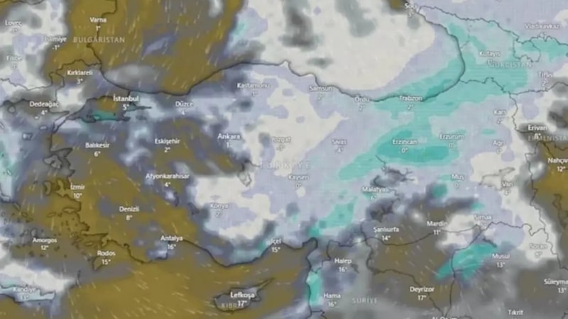 8 il beyaza bürünecek: Bugün başlıyor...