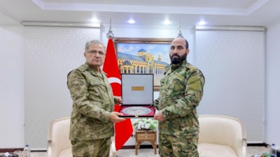 Kara Kuvvetleri Komutanı Tokel'den Şam'a ziyaret