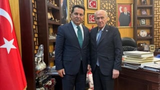 Ahmet Özer, Devlet Bahçeli'yi ziyaret etti