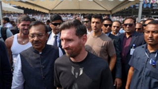 Hindistan'da Lionel Messi izdihamı yaşandı: Taraftarlar çılgına döndü, stadı bastı