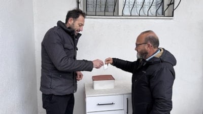 Ateşbaz-ı Veli Türbesi’nde asırlık tuz geleneği yaşatılıyor