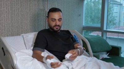 Kazada kopan parmak mikrocerrahi yöntemle tekrar yerine dikildi