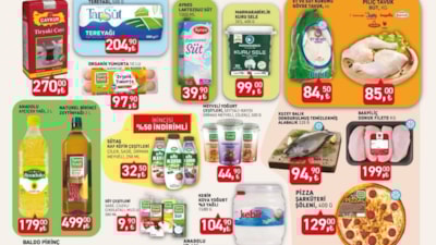 KOOP Market'te 16-22 Aralık: İster yemeklik, ister temizlik! Süper fırsatlar raflarda...