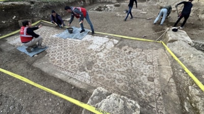 Hatay'da deprem enkazının altından tarih çıktı