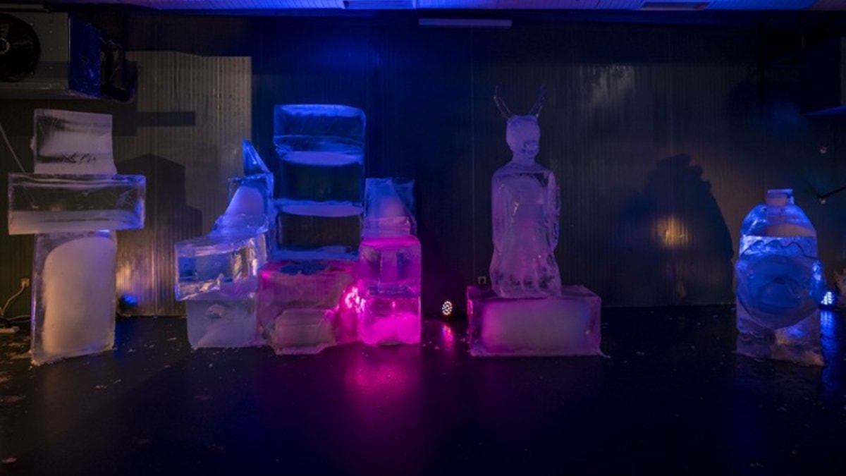 Erzurum'da Ata Buz Müzesi'nde Türk Kültürü Buz Heykellerle Buluştu