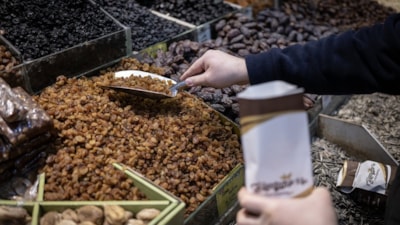 Kuruyemişçilerde yılbaşı hareketliliği