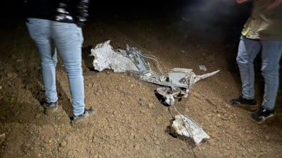 Ankara'da özel bir jet düştü