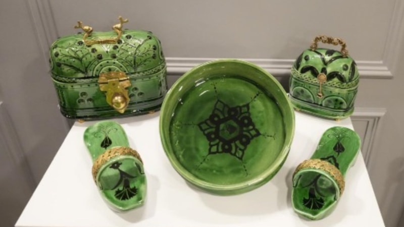 Çini sanatında 12 yıllık bir yolculuk: Songül Şimşek’in 'Desende Saklı' sergisi