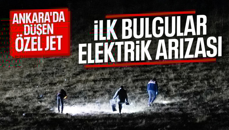 Libya askeri heyetinin jeti Ankara'da düştü: İşte yaşananlar