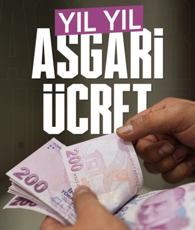 Yıllara göre asgari ücretin seyri
